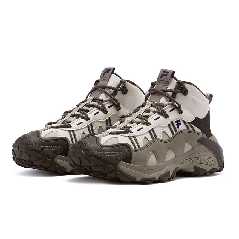 Кроссовки FILA FUSION EXOCET II Mountains Shoe 2 Синтетическая кожа с флисовой подкладкой Модный MID Повседневная обувь Мужская - изображение 3