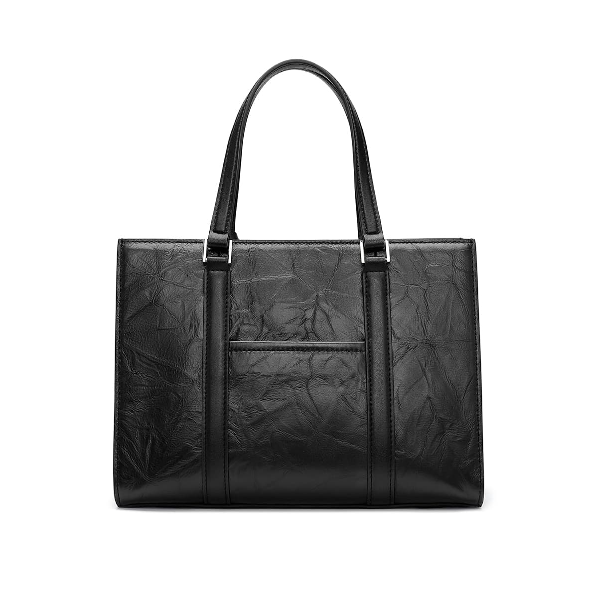 Сумка PIERRE CARDIN Сумка из коровьей кожи одно плечо стандартная (стандартная) женская черный серый экрю - изображение 6
