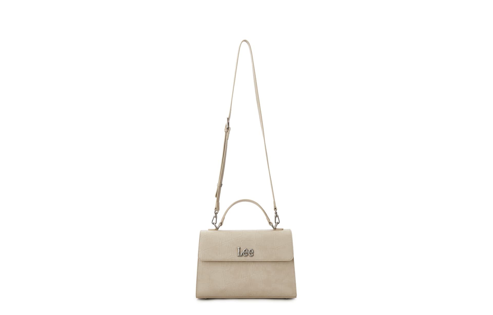 Сумка Lee Earth Croc Embossed Crossbody Bag - изображение 2