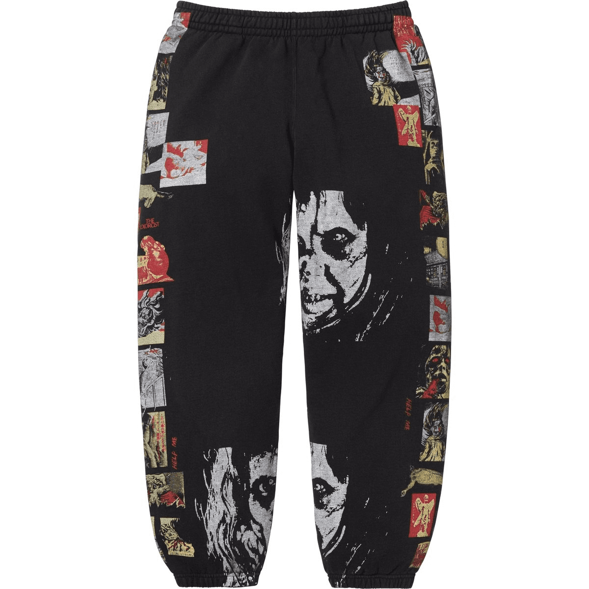 Штаны Supreme X The Exorcist WEEK7 Свитшот Вязаные Спортивные Штаны Унисекс - изображение 1