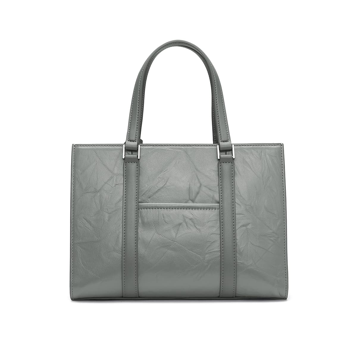 Сумка PIERRE CARDIN Сумка из коровьей кожи одно плечо стандартная (стандартная) женская черный серый экрю - изображение 13