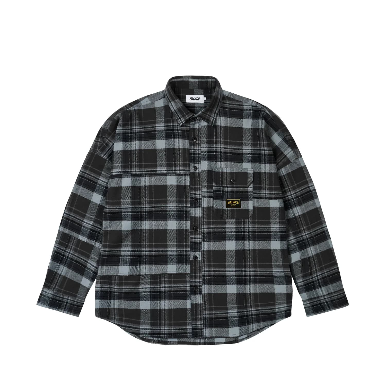 Рубашка PALACE FW25 DROP2 LUMBER Як Патч OVERSHIRT Рубашка Унисекс - изображение 1