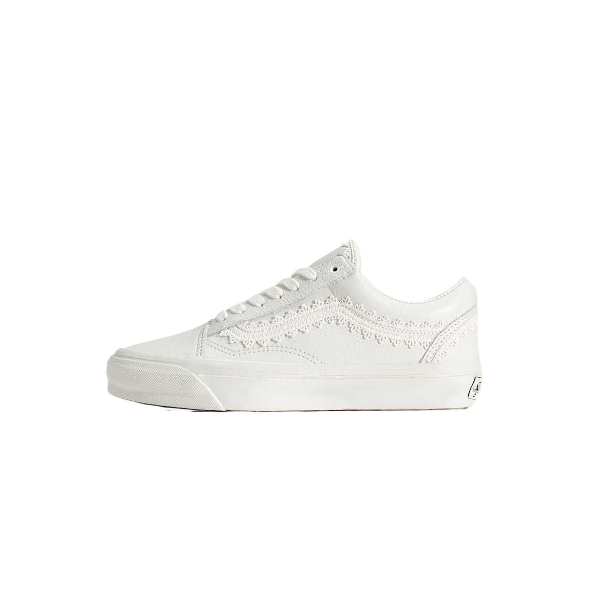 Кроссовки Vans Premium Old Skool Кожа Низкие Кеды Повседневная Обувь Унисекс - изображение 1