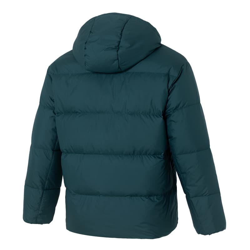 Зимняя куртка Adidas Основной DOWN JKT Пуховик Мужской Темно-Зеленый - изображение 2