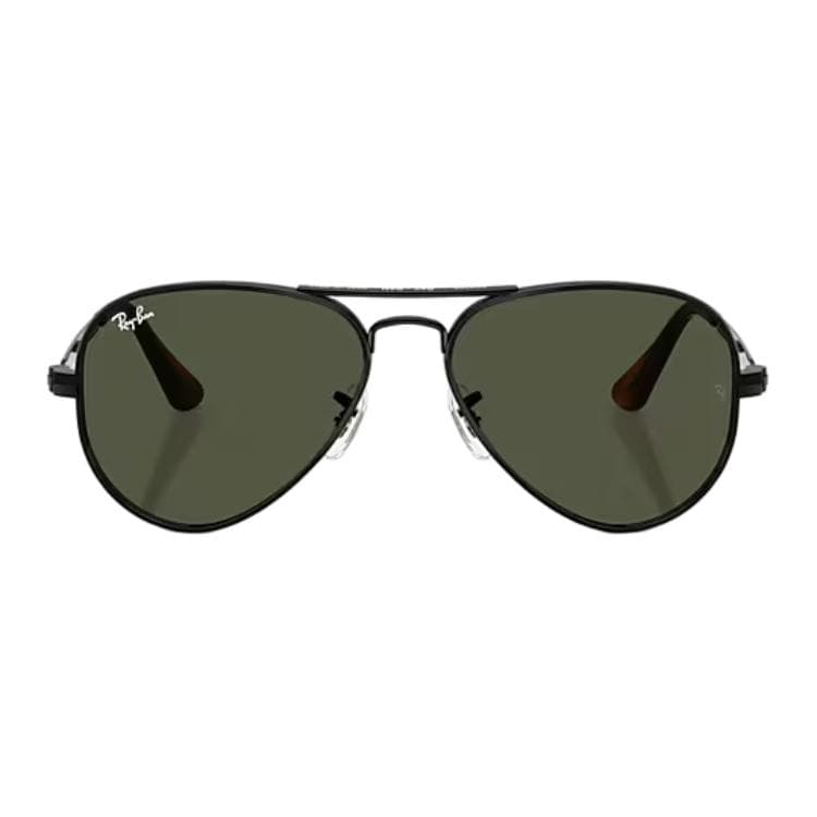 Солнцезащитные очки RayBan Металлические Aviators Солнцезащитные очки Унисекс Полированный Черный - изображение 2