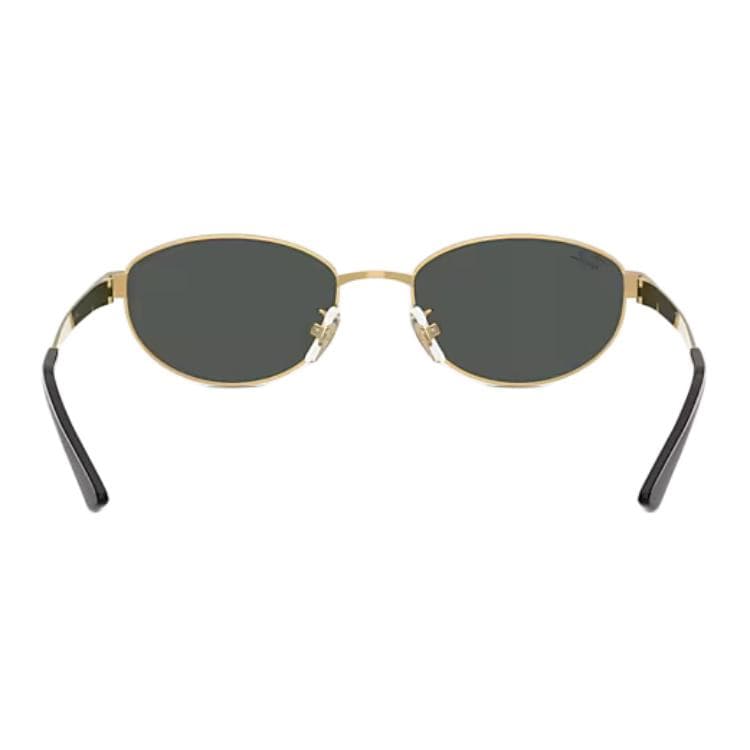 Солнцезащитные очки RayBan Металлические Овалные Солнцезащитные Очки Унисекс Золото - изображение 4