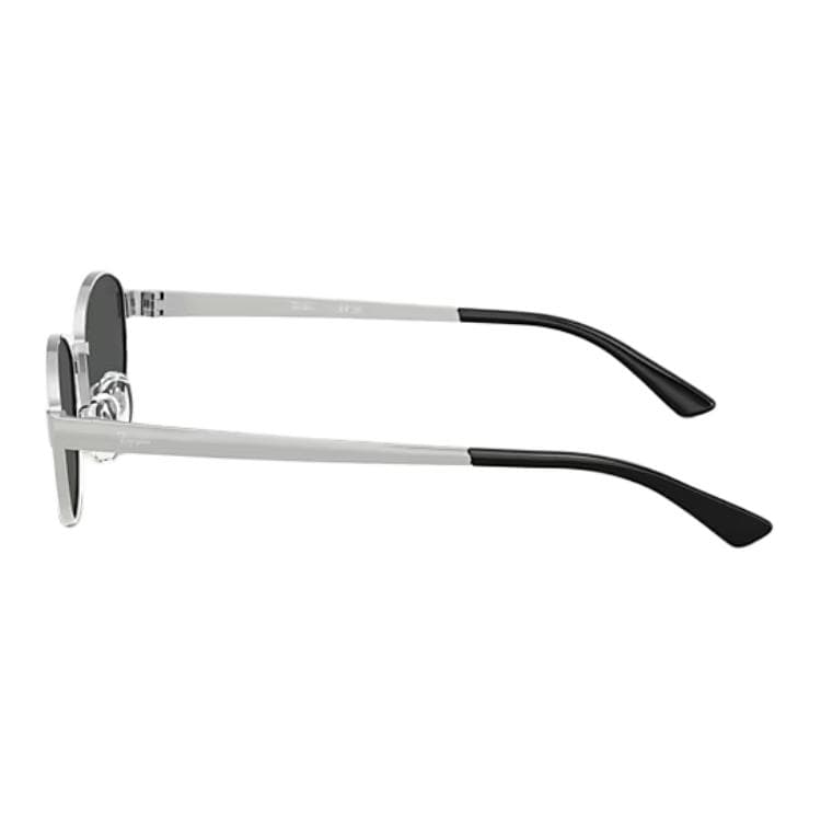 Солнцезащитные очки RayBan Металлические Овалные Солнцезащитные Очки Унисекс Полированный Серебряный - изображение 5