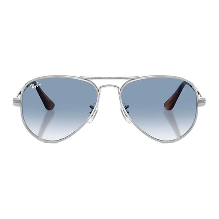 Солнцезащитные очки RayBan Металлические Aviators Солнцезащитные очки Унисекс Полированный Серебряный - изображение 2
