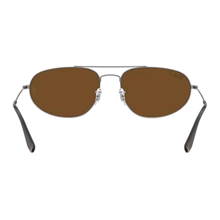 Солнцезащитные очки RayBan Металлические Очки для Солнца Унисекс Полированная Бронза - изображение 5