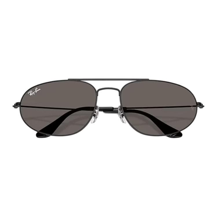 Солнцезащитные очки RayBan Металлические Очки для Солнца Унисекс Полированный Черный - изображение 4