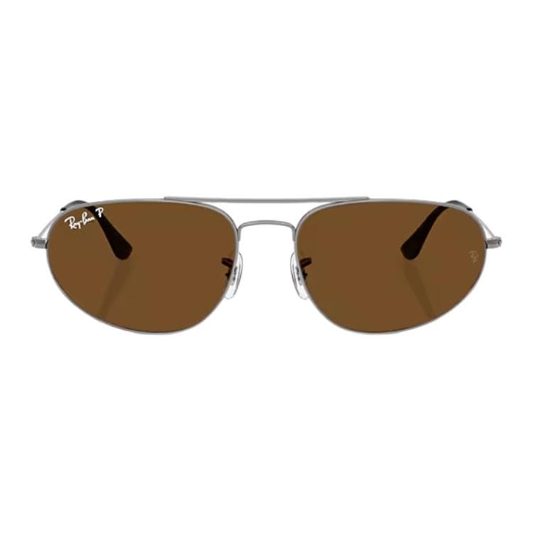 Солнцезащитные очки RayBan Металлические Очки для Солнца Унисекс Полированная Бронза - изображение 2