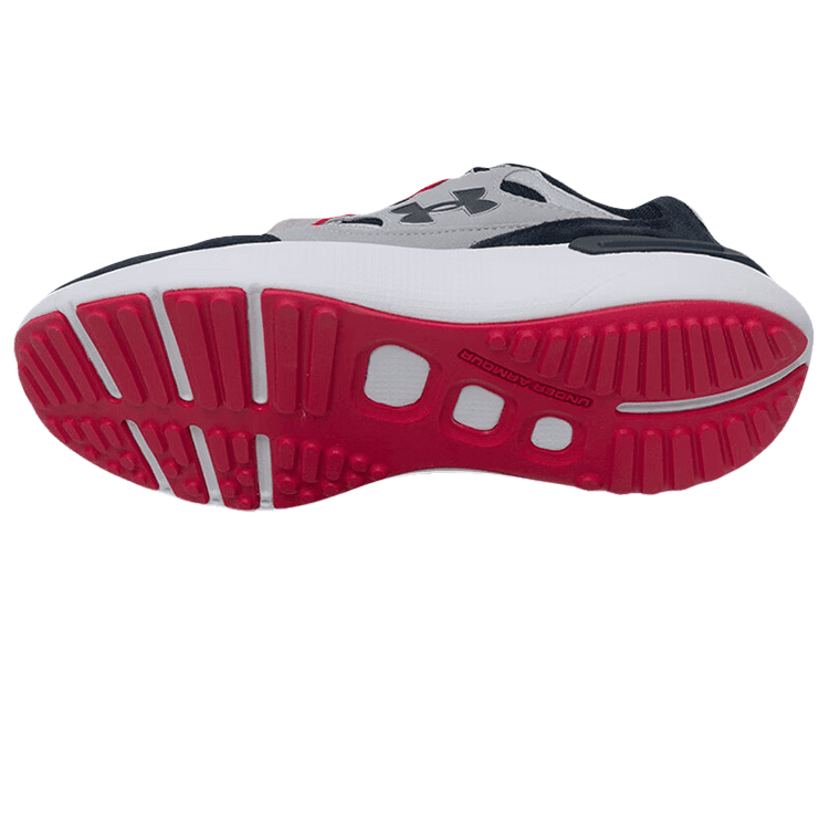 Кроссовки Under Armour Phantom Lu Аbrasion Resistant Покрытие Низкий Топ Повседневная Обувь Унисекс Серый Черный - изображение 4