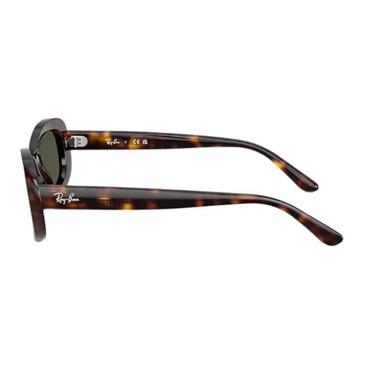 Солнцезащитные очки RayBan Propionate OVAL SUNGLASSES Унисекс Полированный Гаванский - изображение 6