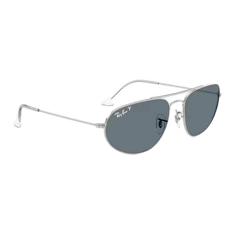 Солнцезащитные очки RayBan Металлические Очки для Солнца Унисекс Полированные Серебряные - изображение 3