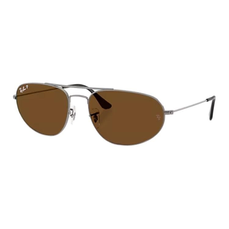 Солнцезащитные очки RayBan Металлические Очки для Солнца Унисекс Полированная Бронза - изображение 1
