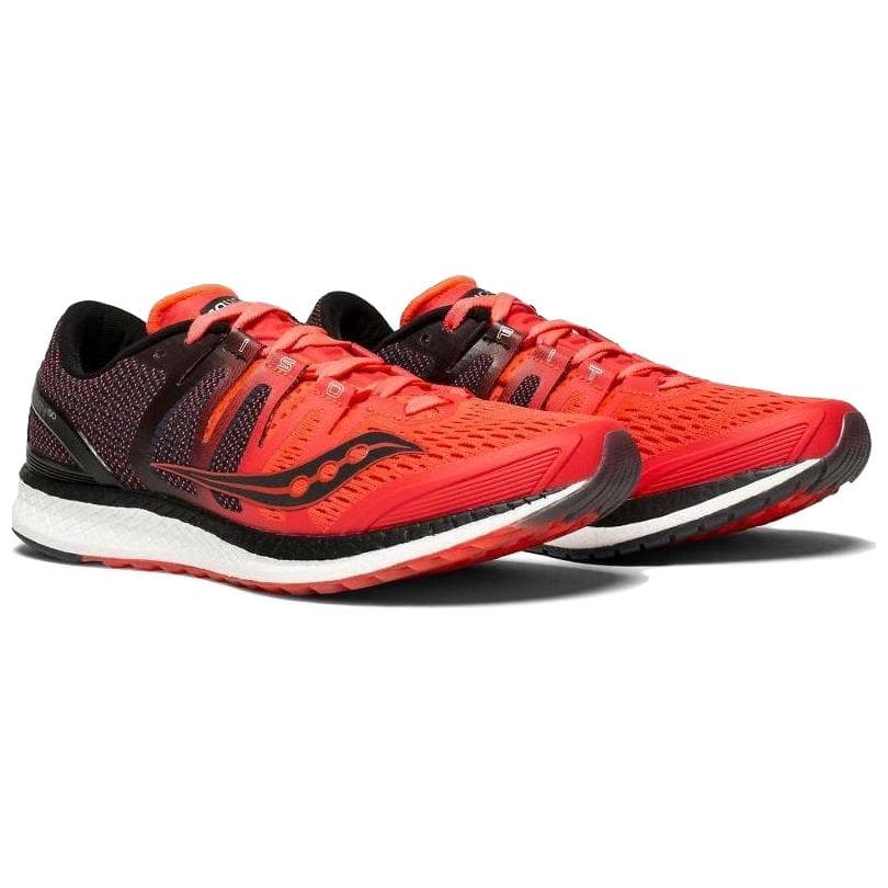 Кроссовки для бега Saucony Liberty ISO Liberation Беговые кроссовки Женские Красный Черный - изображение 2