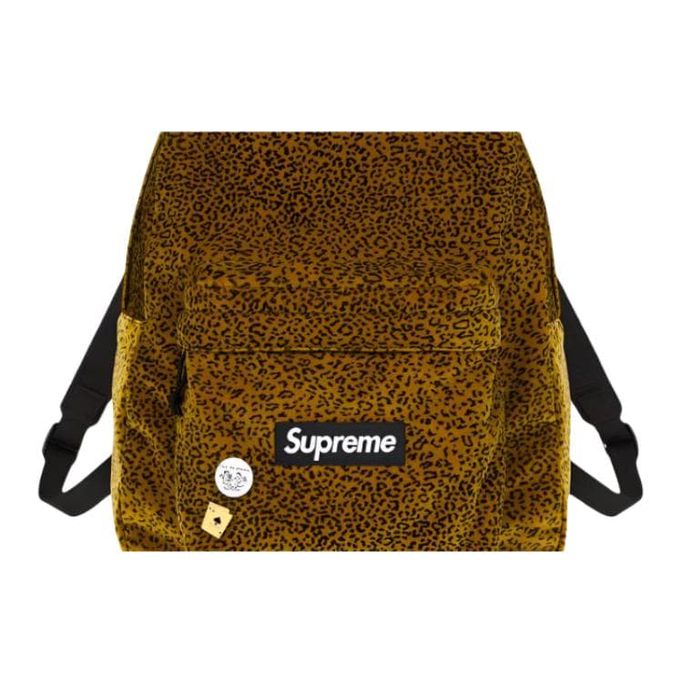 Рюкзак Supreme Нейлоновый Рюкзак Стандартный (Standard) Унисекс Желтый - изображение 1
