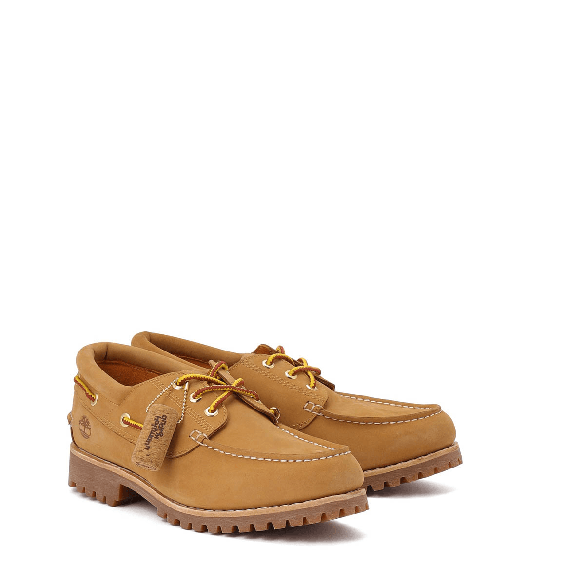 Andre Mhoffwan x Timberland 3 Eye Топсайдеры Унисекс Коричневый - изображение 3