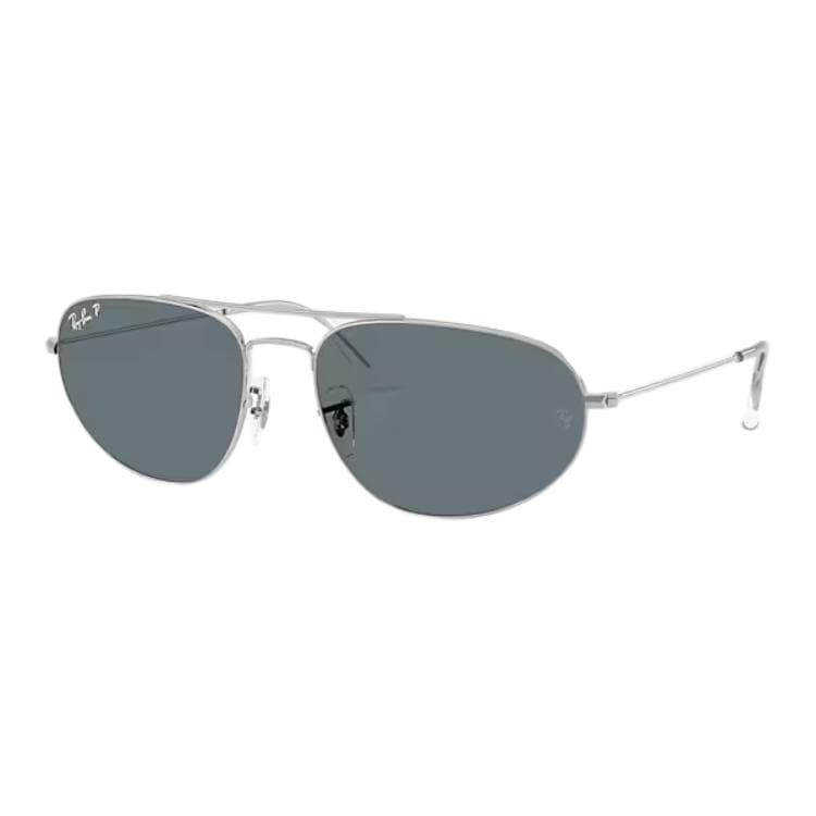 Солнцезащитные очки RayBan Металлические Очки для Солнца Унисекс Полированные Серебряные - изображение 1