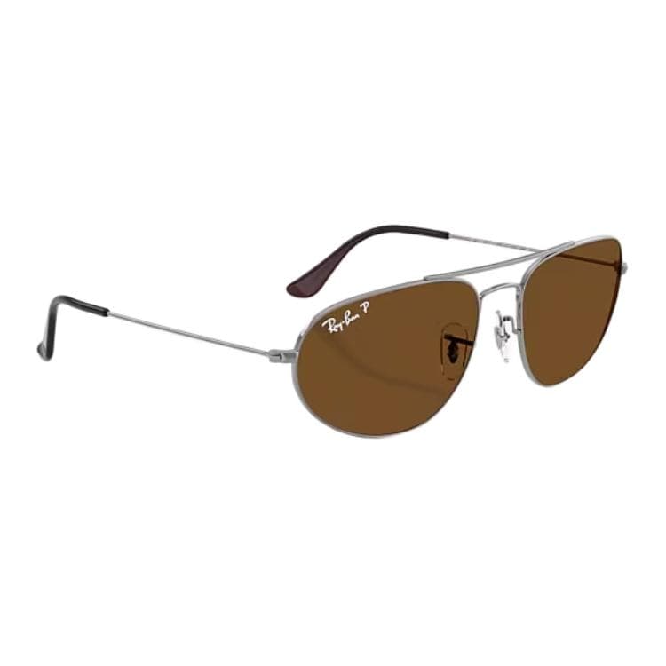 Солнцезащитные очки RayBan Металлические Очки для Солнца Унисекс Полированная Бронза - изображение 3