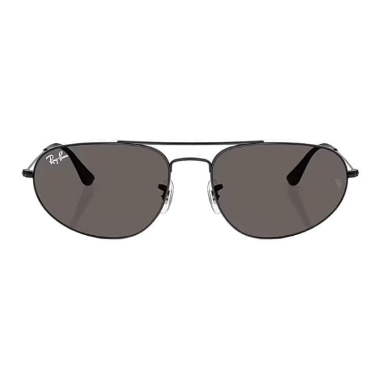 Солнцезащитные очки RayBan Металлические Очки для Солнца Унисекс Полированный Черный - изображение 2