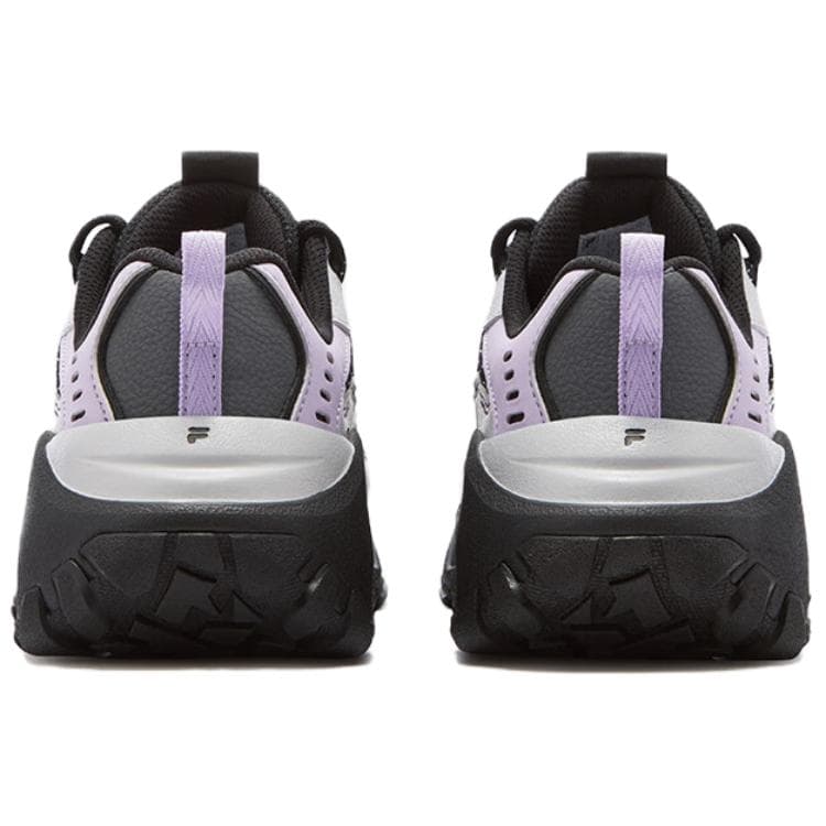 Кроссовки FILA FUSION EXOCET II Mountains Shoe 2 Комфортная Низкая Повседневная Обувь Женская Черная Серый Фиолетовый - изображение 3