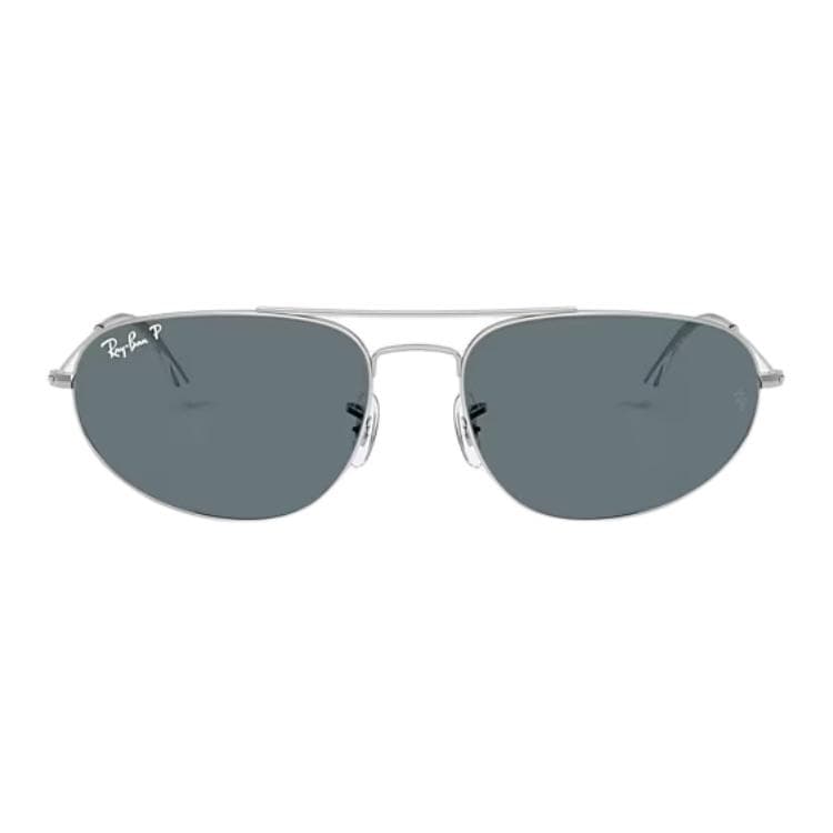 Солнцезащитные очки RayBan Металлические Очки для Солнца Унисекс Полированные Серебряные - изображение 2