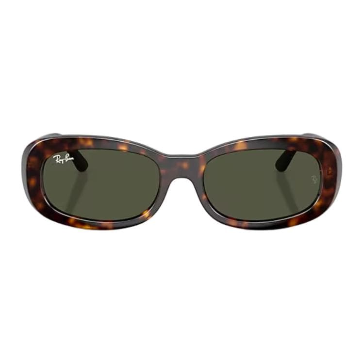 Солнцезащитные очки RayBan Propionate OVAL SUNGLASSES Унисекс Полированный Гаванский - изображение 2