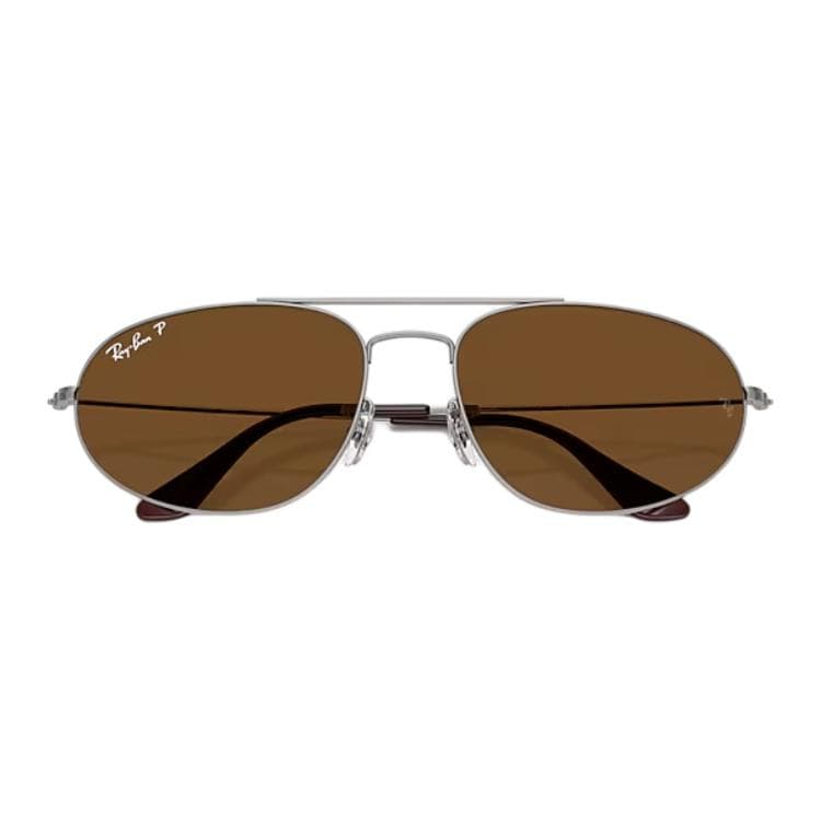 Солнцезащитные очки RayBan Металлические Очки для Солнца Унисекс Полированная Бронза - изображение 4