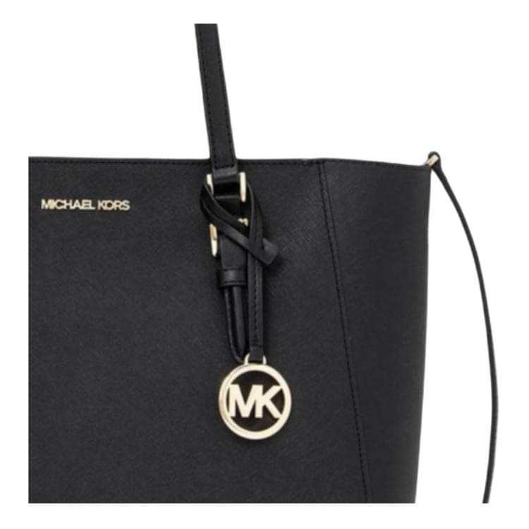 Мини-сумка MICHAEL KORS Charlotte Коровья кожа Сумка на плечо Большая Женская Черная - изображение 4
