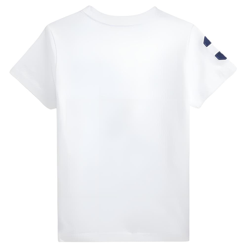 Футболка Polo Ralph Lauren T-рубашка белая детская - изображение 2