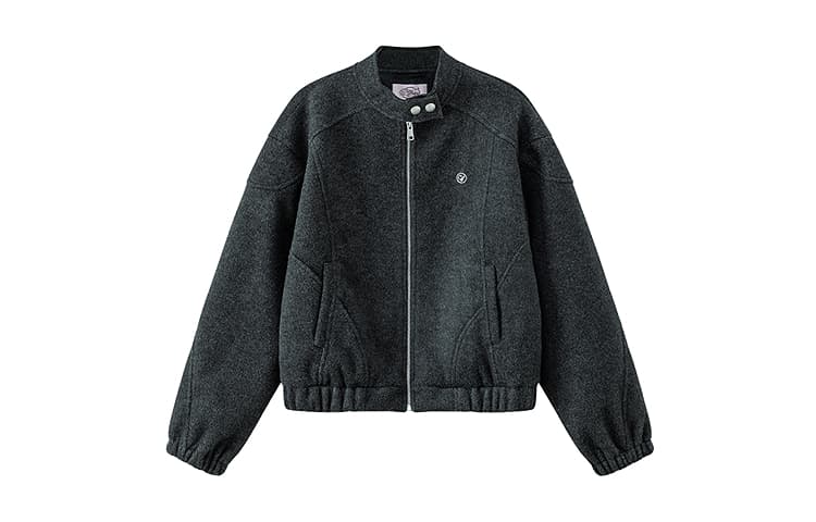 CHUU Carbon Gray Женское короткое пальто - изображение 1