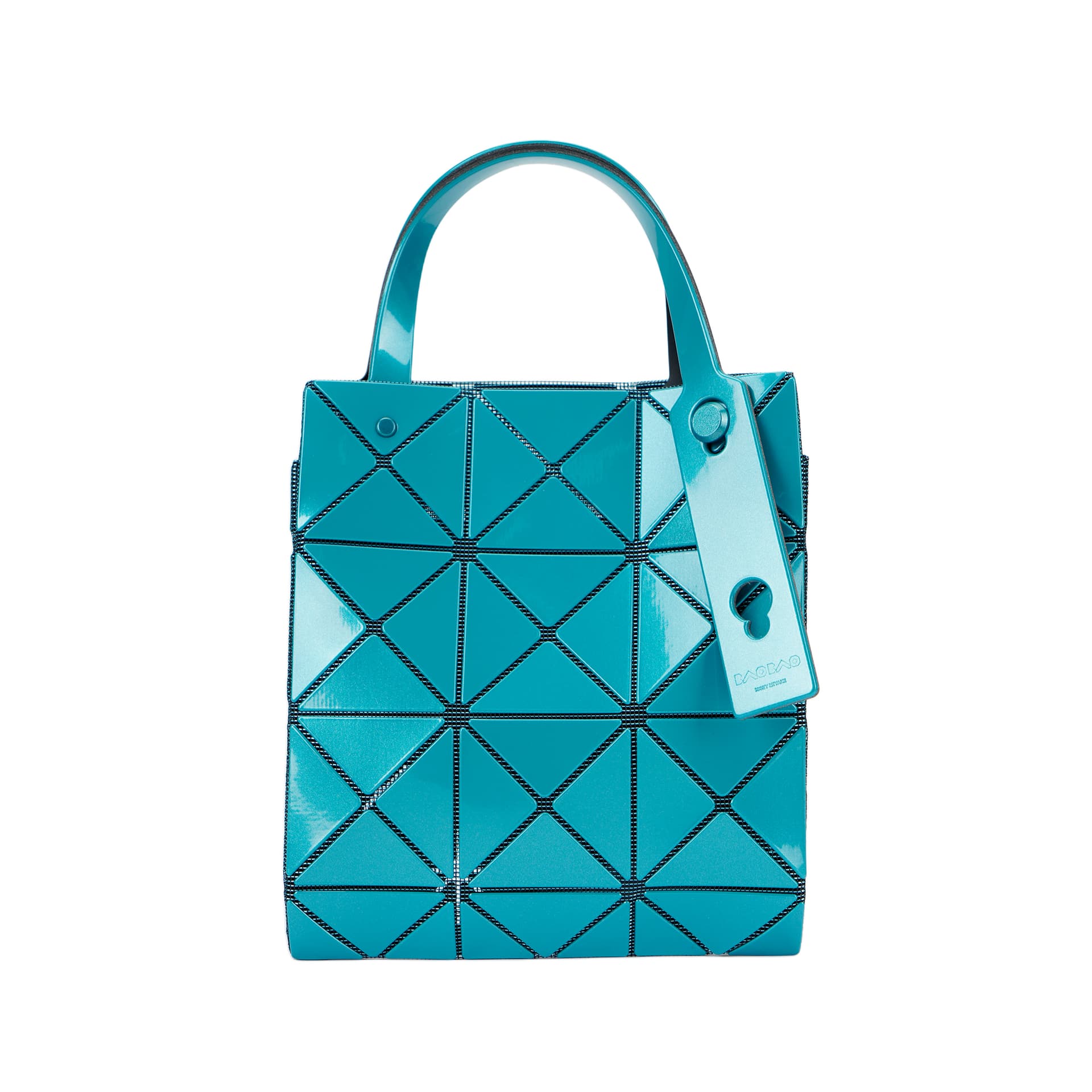 Сумка ISSEY MIYAKE CARAT PVC Сумка Мини Женская Светло-Синяя - изображение 4
