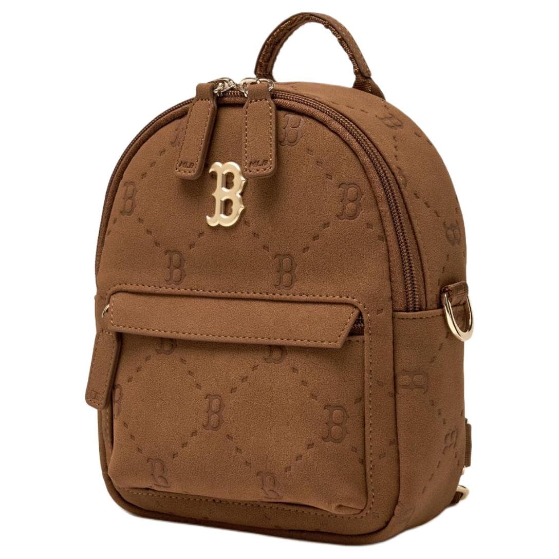 Рюкзак MLB Artificial Leather Backpack Unisex Brown MLB Искусственная кожа Рюкзак Унисекс Коричневый - изображение 2