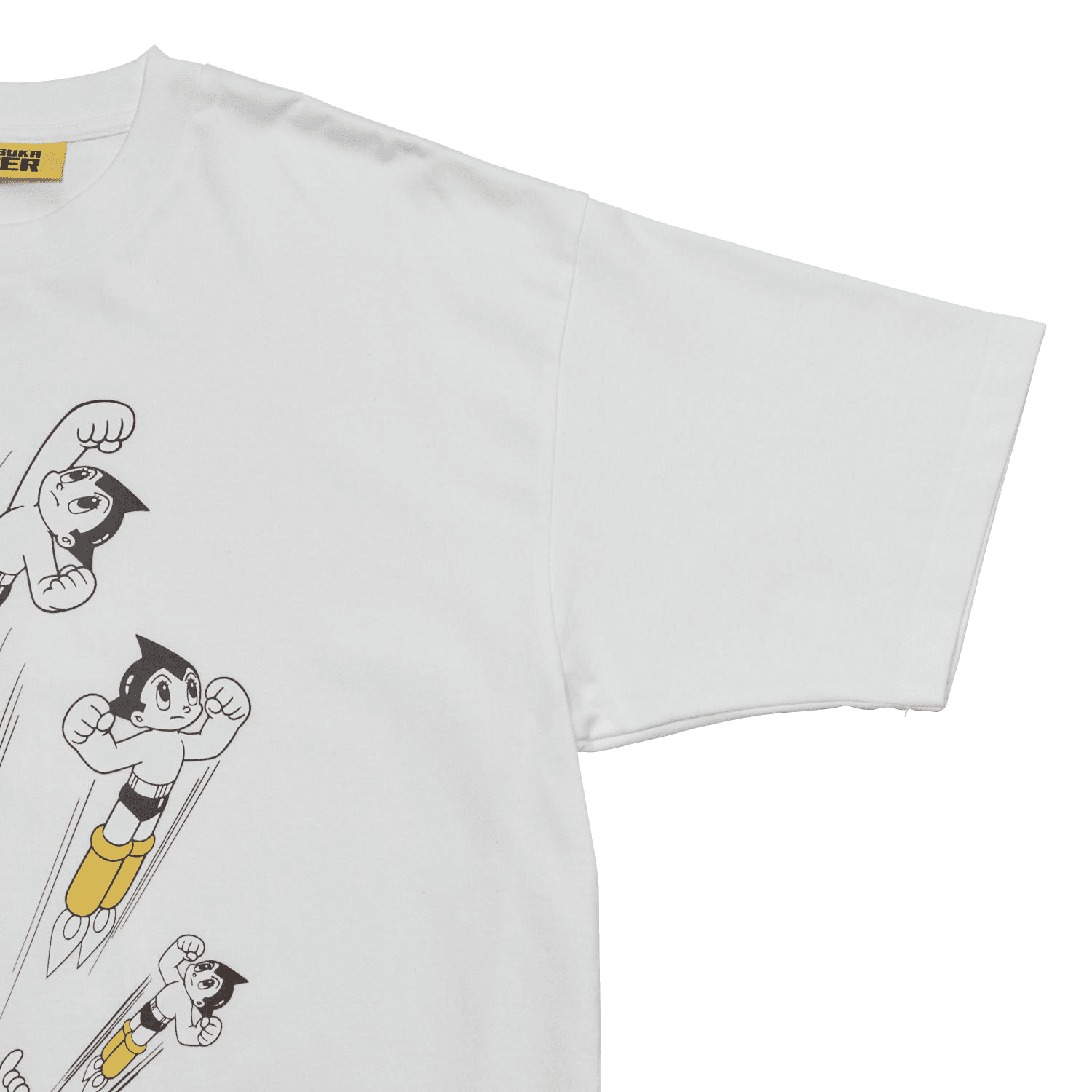 Футболка Onitsuka Tiger x Astro Boy FW24 T Рубашка Мужская Белая - изображение 4