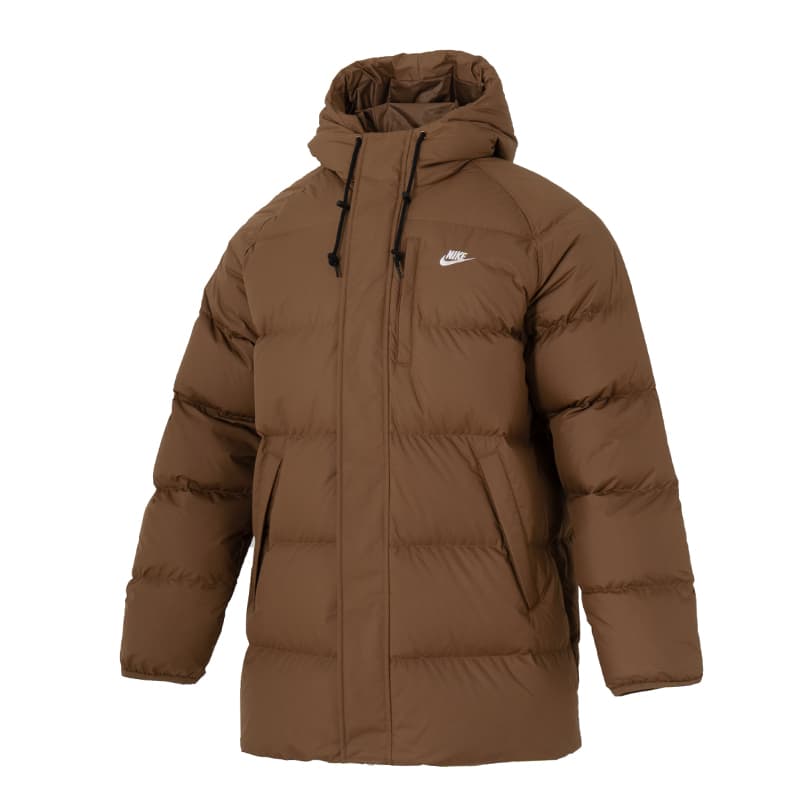 Зимняя куртка Nike Sportswear Club Пуховик Мужской Мусс Forest Коричневый - изображение 1