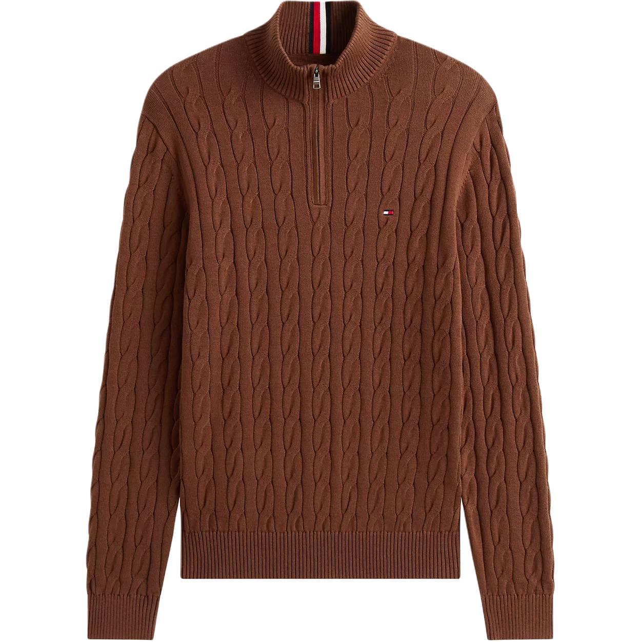 Кофта Tommy Hilfiger Коричневые Мужские Свитера - изображение 1