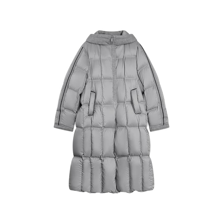 Пуховик ELLE Medium Gray Women's Down Jackets ELLE Средне-серый Женский Пуховик - изображение 1
