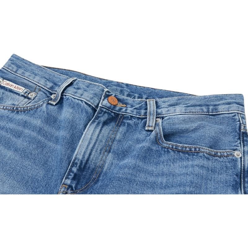 Джинсы Calvin Klein YY5 Джинсовый Светло-Синий Женские Джинсы - изображение 4
