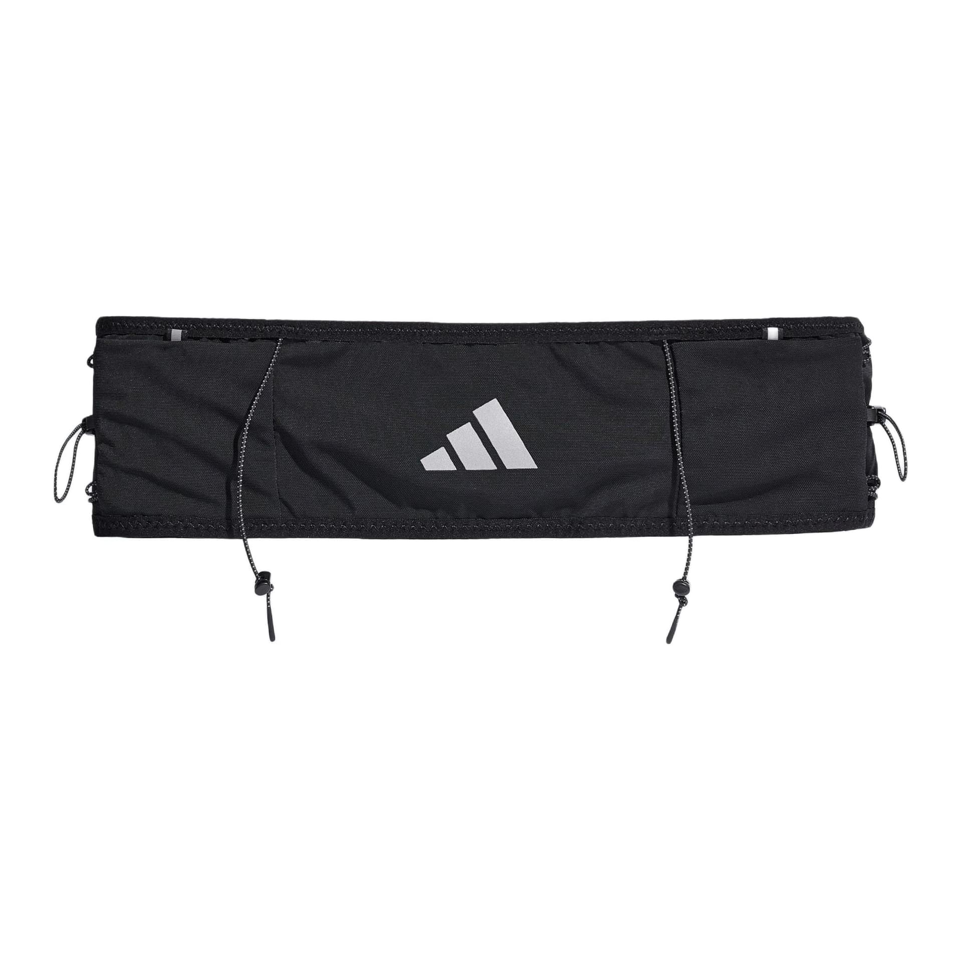 Поясная сумка Adidas Логотип Этикетка Поясные сумки Маленький Унисекс Черный - изображение 1
