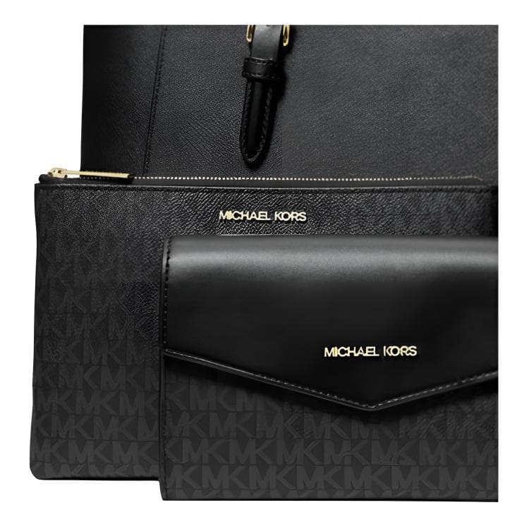 Мини-сумка MICHAEL KORS Charlotte Коровья кожа Сумка на плечо Большая Женская Черная - изображение 5