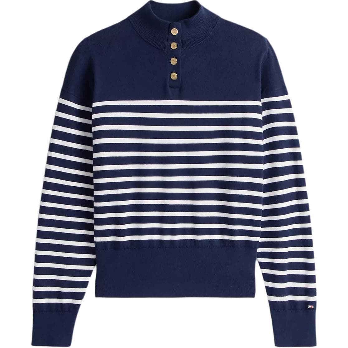Кардиган Tommy Hilfiger Белые Полосы Женские Свитера - изображение 1