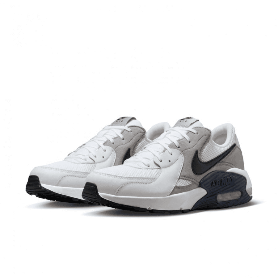 Кроссовки Nike Air Max Excee Повседневная обувь Унисекс Белый Серый Синий - изображение 3