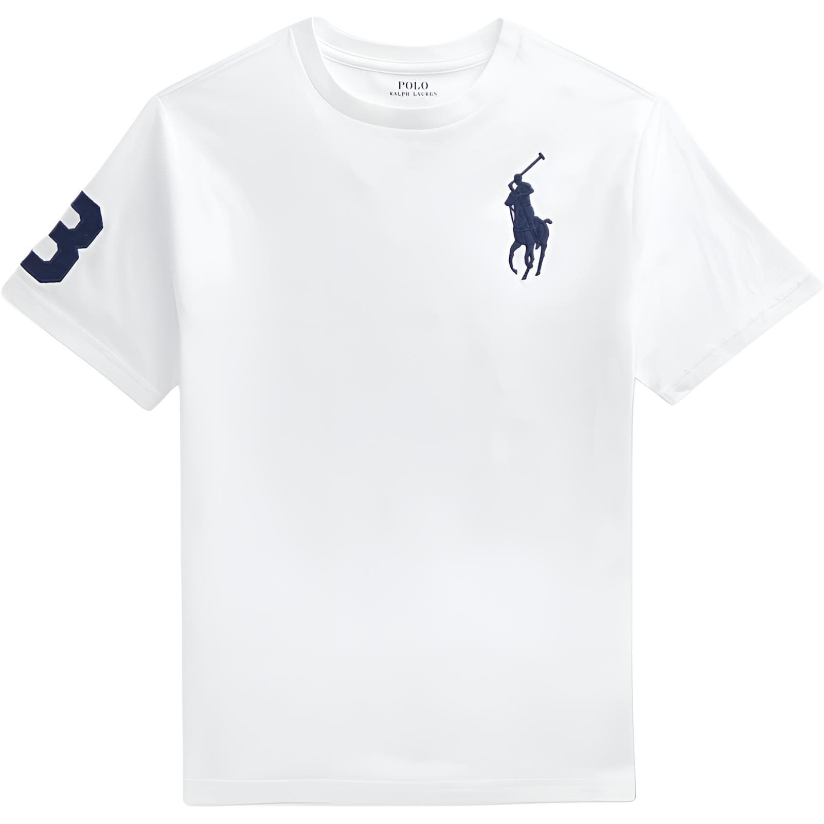 Футболка Polo Ralph Lauren T-рубашка белая детская - изображение 1