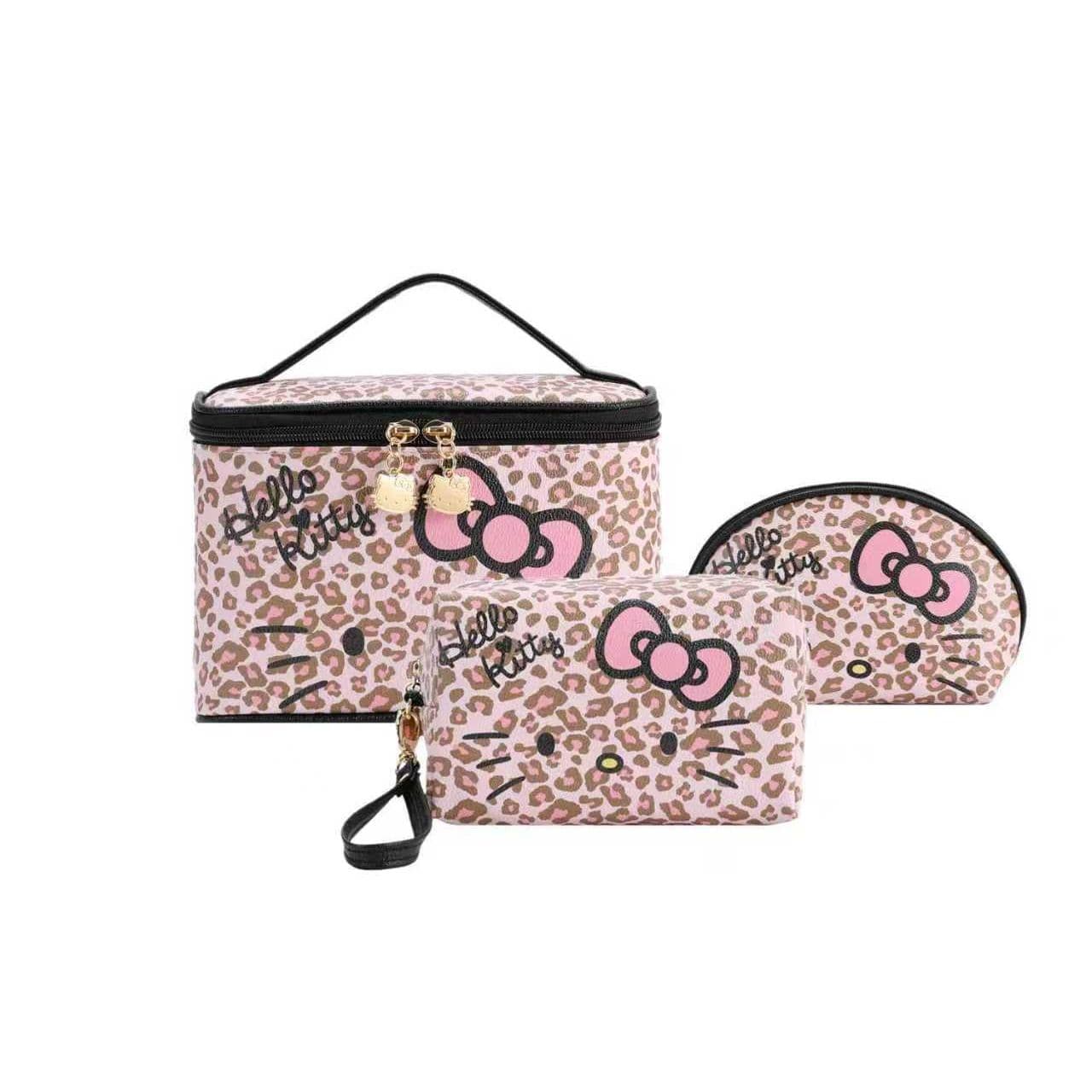 Sanrio Hello Kitty PU (полиуретан) Комбо Набор Женский Розовый - изображение 1
