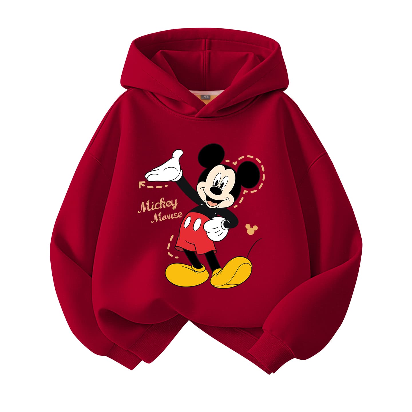 Disney Толстовка для детей с флисовой подкладкой с капюшоном стильное утолщенное на осень и зиму - изображение 1