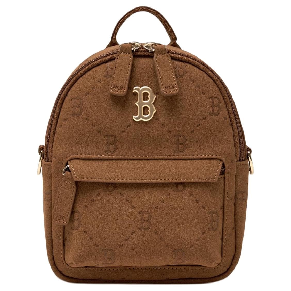 Рюкзак MLB Artificial Leather Backpack Unisex Brown MLB Искусственная кожа Рюкзак Унисекс Коричневый - изображение 1