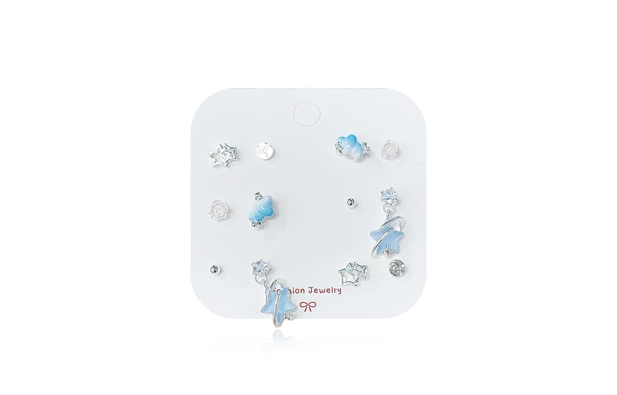 Серьги Inkopper Серьги-гвоздики из сплава женские - изображение 1