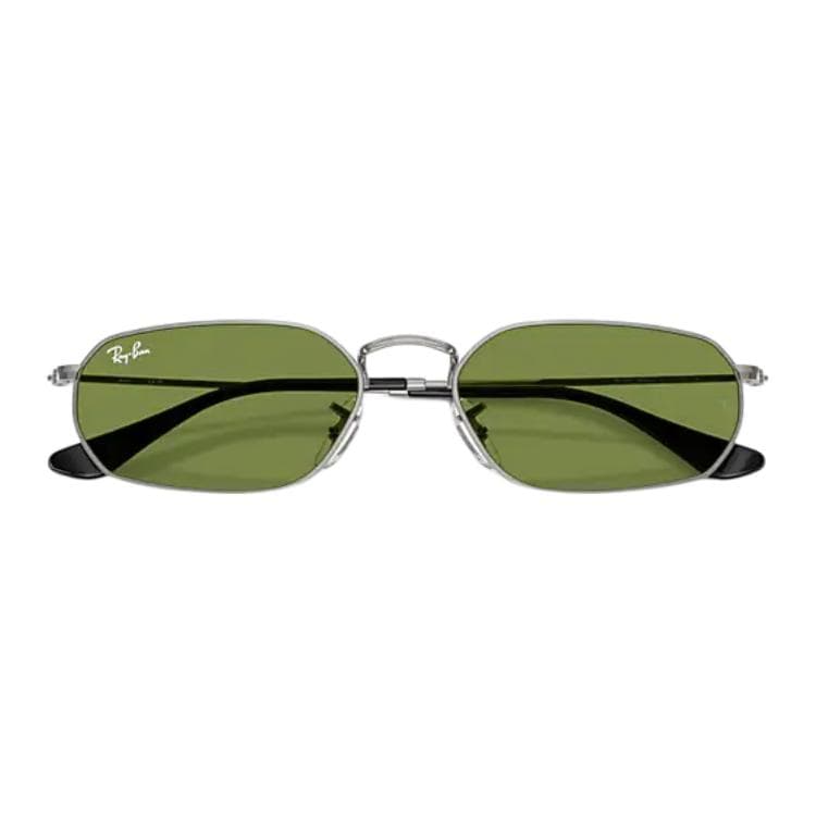 Солнцезащитные очки RayBan Металлические Очки для Солнца Унисекс Полированные Серебряные - изображение 5