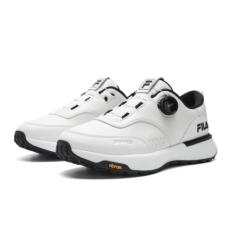 Кроссовки для гольфа FILA GF DRIVEX Гольф Обувь Мужская Белый Черный - изображение 3